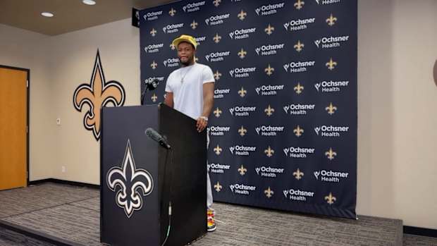Saints' Stanley Mordan Jr. Introductory Zoom Press Conference - 3/18/24
